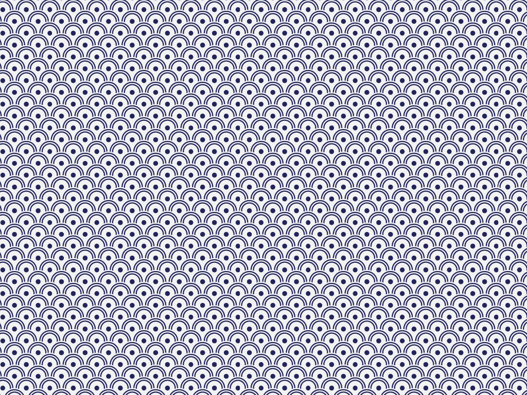 A japanese pattern in blue and white.