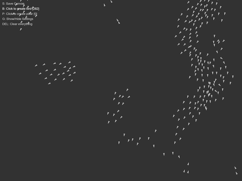 Image of hundreds of digital arrows flocking together like flying birds.